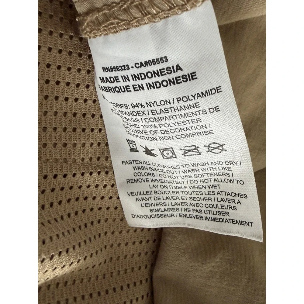 Nike Tech Windrunner Woven Jacket Beige HM7151-297 Men's Size Large